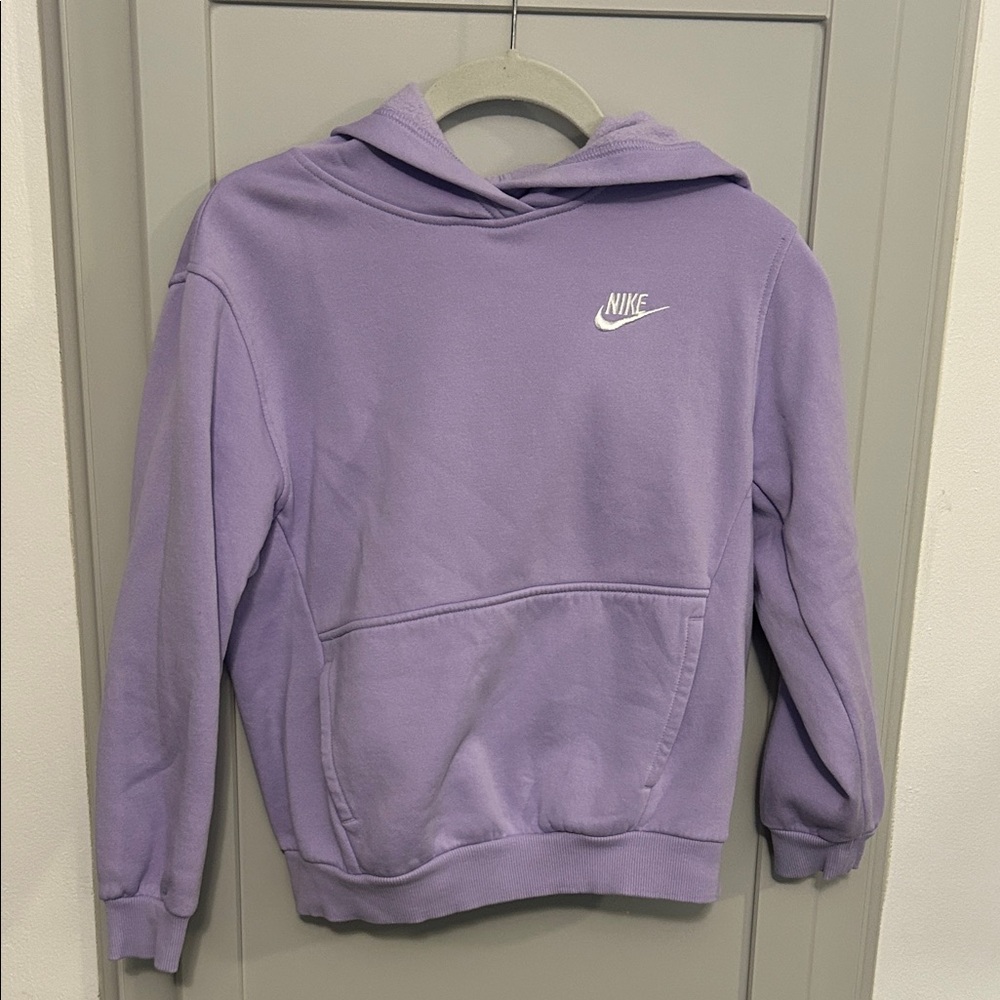 Nike Lavender Hoodie with Logo